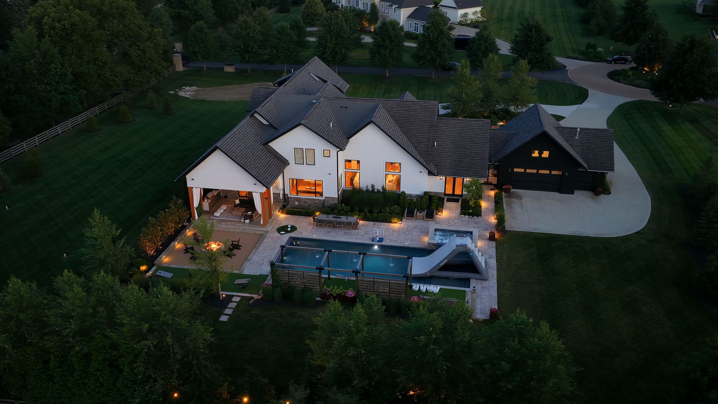 Resort at last light
